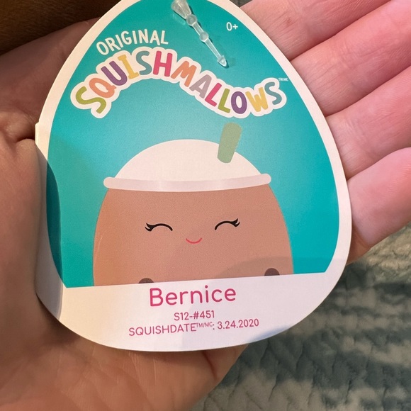 Bernice 12 inch Boba Squishmallows - Picture 2 of 2